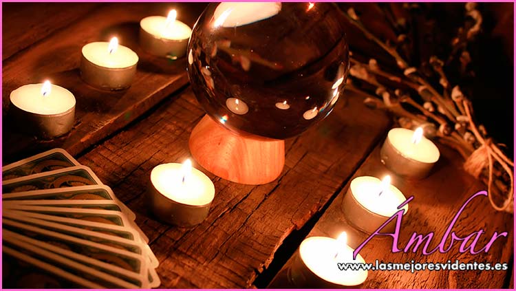 Ámbar vidente y tarotista - ritual con velas